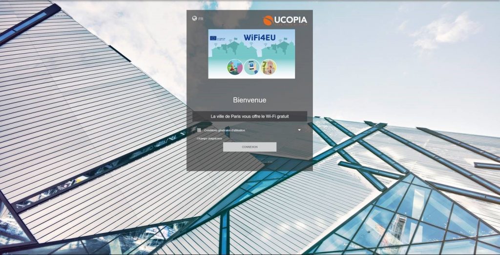 Portail captif WiFi4EU - Solution UCOPIA